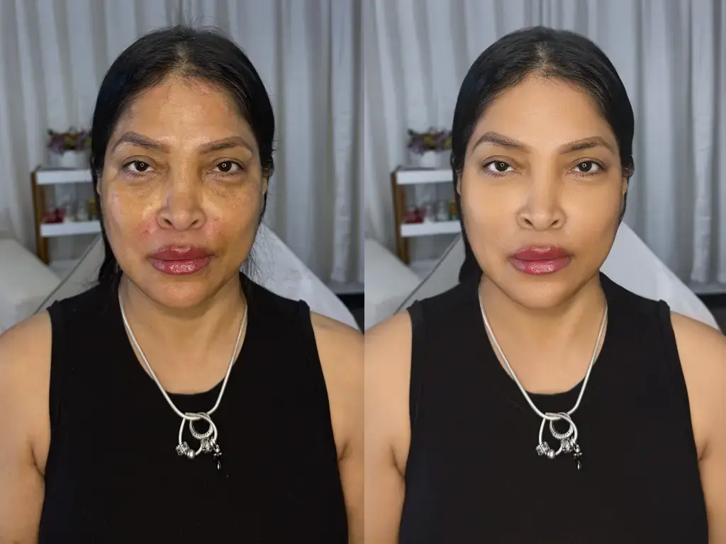 Before and after results of Professional Photo Editing Services by Clarity Edit